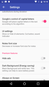 Voice Notebook speech to text (PREMIUM) 2.1.9 Apk for Android 4