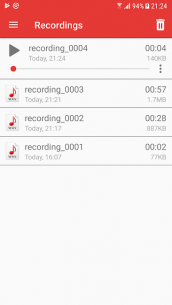 Voice Recorder – Sound Recorder PRO 1.2.6 Apk for Android 3