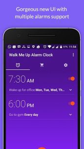 Walk Me Up! Alarm Clock 4.0.6 Apk for Android 2