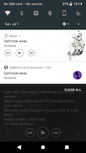 Walkman Lyrics Extension 5.4.1 Apk for Android 2
