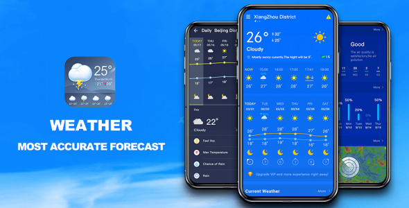 weather forecast app cover