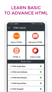 Web Development PRO (HTML, CSS) 1.0 Apk for Android 4