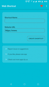 Website Shortcut Maker – URL Shortcut Maker 1.3 Apk for Android 5