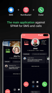 Who calls Caller name id, Safe calls SMS Blacklist 6.0.8 Apk for Android 1