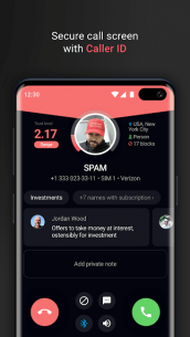Who calls Caller name id, Safe calls SMS Blacklist 6.0.8 Apk for Android 2