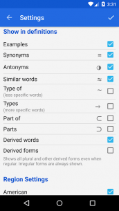 WordWeb Audio Dictionary 3.71 Apk for Android 4