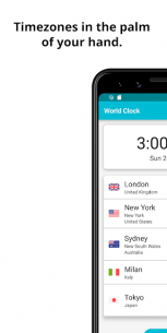 World Clock Pro – Timezones and City Infos 1.8.3 Apk for Android 1