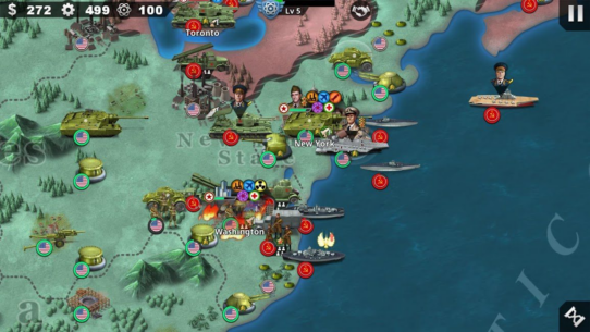 World Conqueror 4-WW2 Strategy 1.11.0 Apk + Mod for Android 4