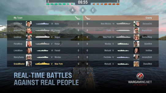 World of Warships Blitz War 7.1.0 Apk + Data for Android 5
