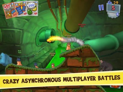 Worms 3 2.1.705708 Apk + Mod + Data for Android 2