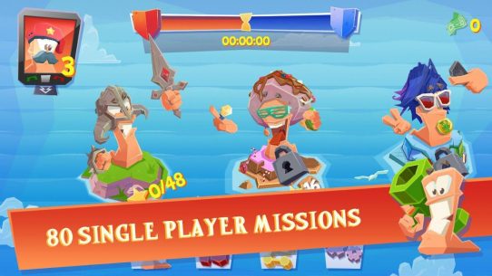 Worms 4 1.0.432182 Apk + Mod for Android 3