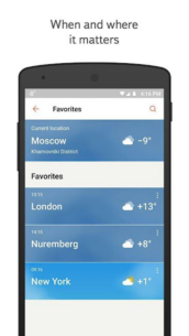 Yandex Weather 24.4.3 Apk for Android 2