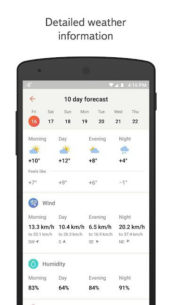 Yandex Weather 24.4.1 Apk for Android 3