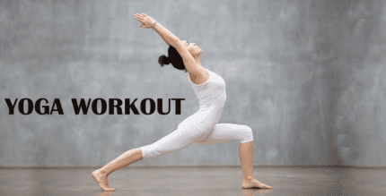 yoga home workouts cover