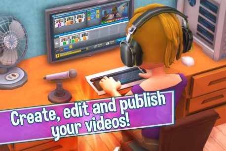 Youtubers Life: Gaming Channel – Go Viral! 1.6.4 Apk + Mod + Data for Android 5