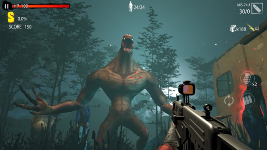 Zombie Hunter D-Day : 15Mil + 1.0.909 Apk + Mod for Android 1