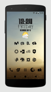 Zwart – Black Icon Pack 23.10.1 Apk for Android 4